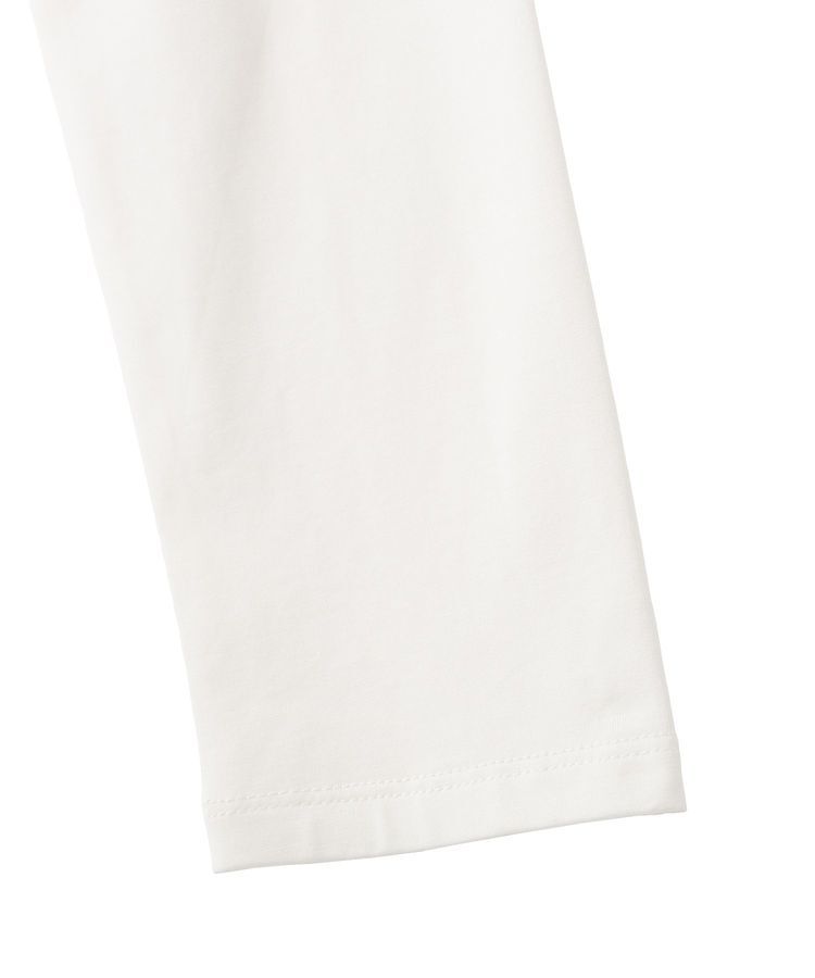 YECCA VECCA「ラウンドヘム長袖ロゴTee」|Tシャツ・カットソー|
