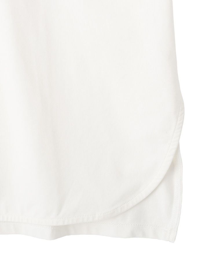 YECCA VECCA「ラウンドヘム長袖ロゴTee」|Tシャツ・カットソー|