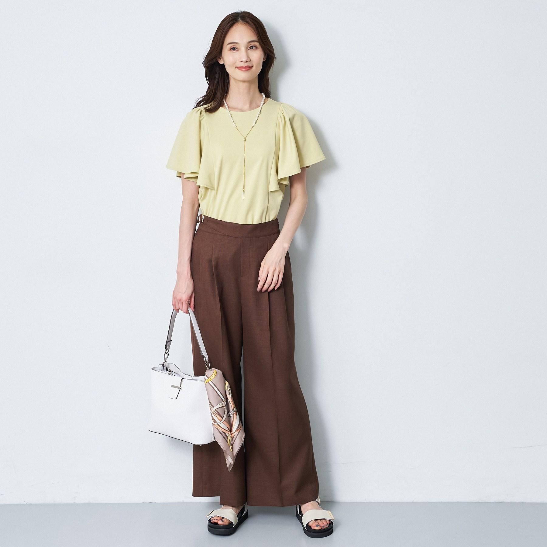 Reflect「グルカ風ベルトデザインワイドパンツ」|その他|
