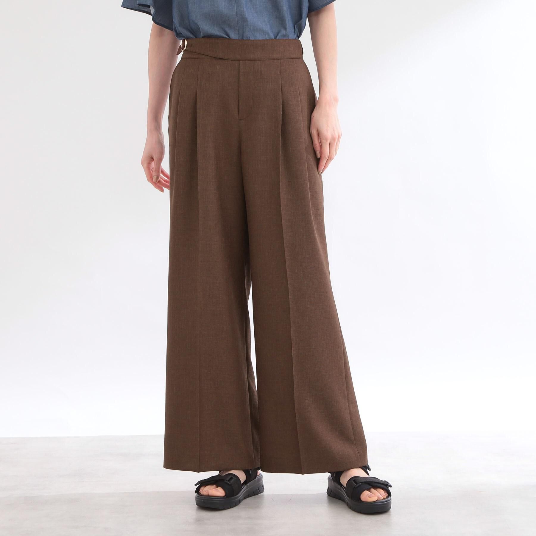 Reflect「グルカ風ベルトデザインワイドパンツ」|その他|