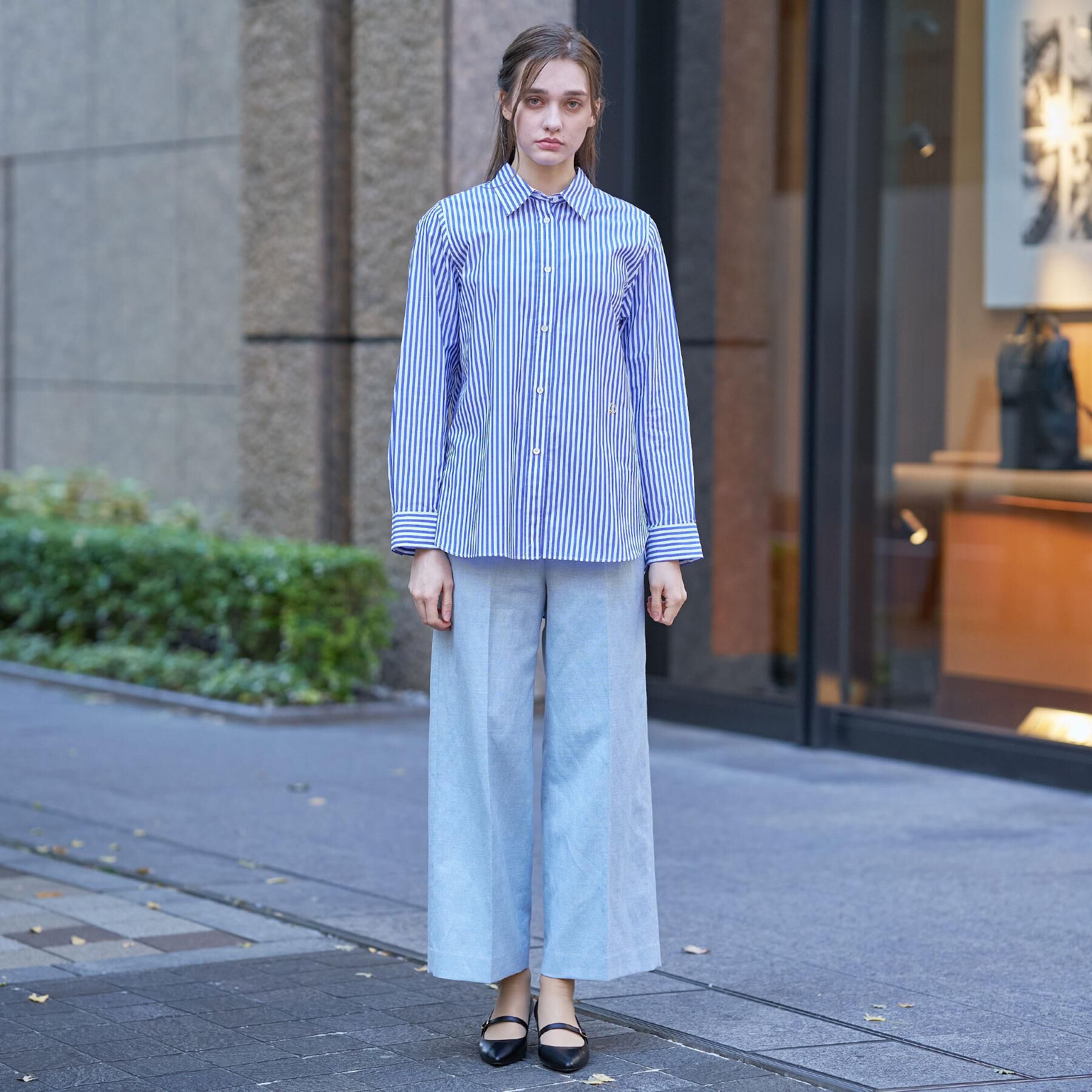 DRESSTERIOR「【セットアップ可/ウォッシャブル】リネンブレンドワイドパンツ」|その他|