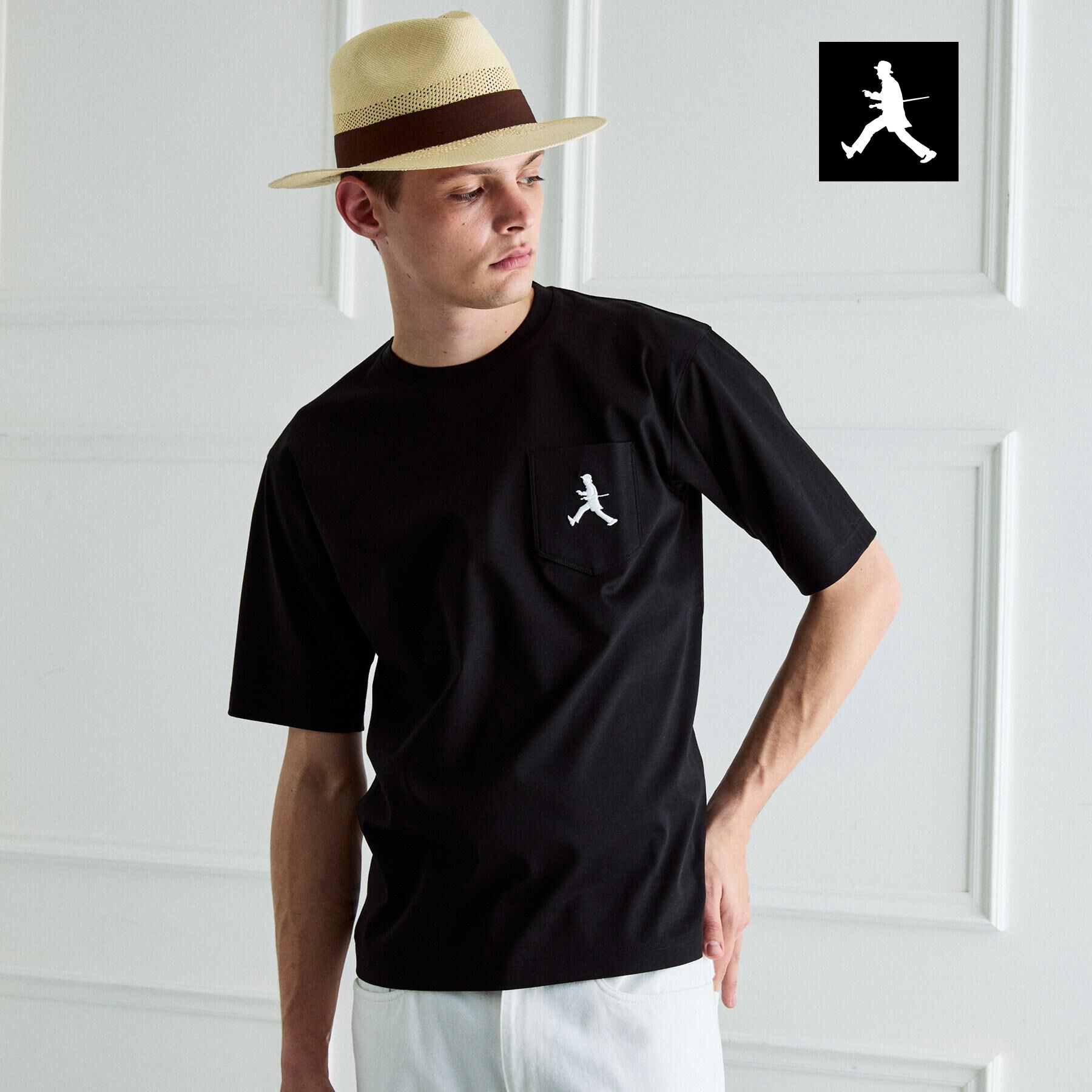 TAKEO KIKUCHI「【BOWLER HAT LABEL】アイスクリアコットンボーラーハットウォーカー 半袖ポケT」|Tシャツ・カットソー|