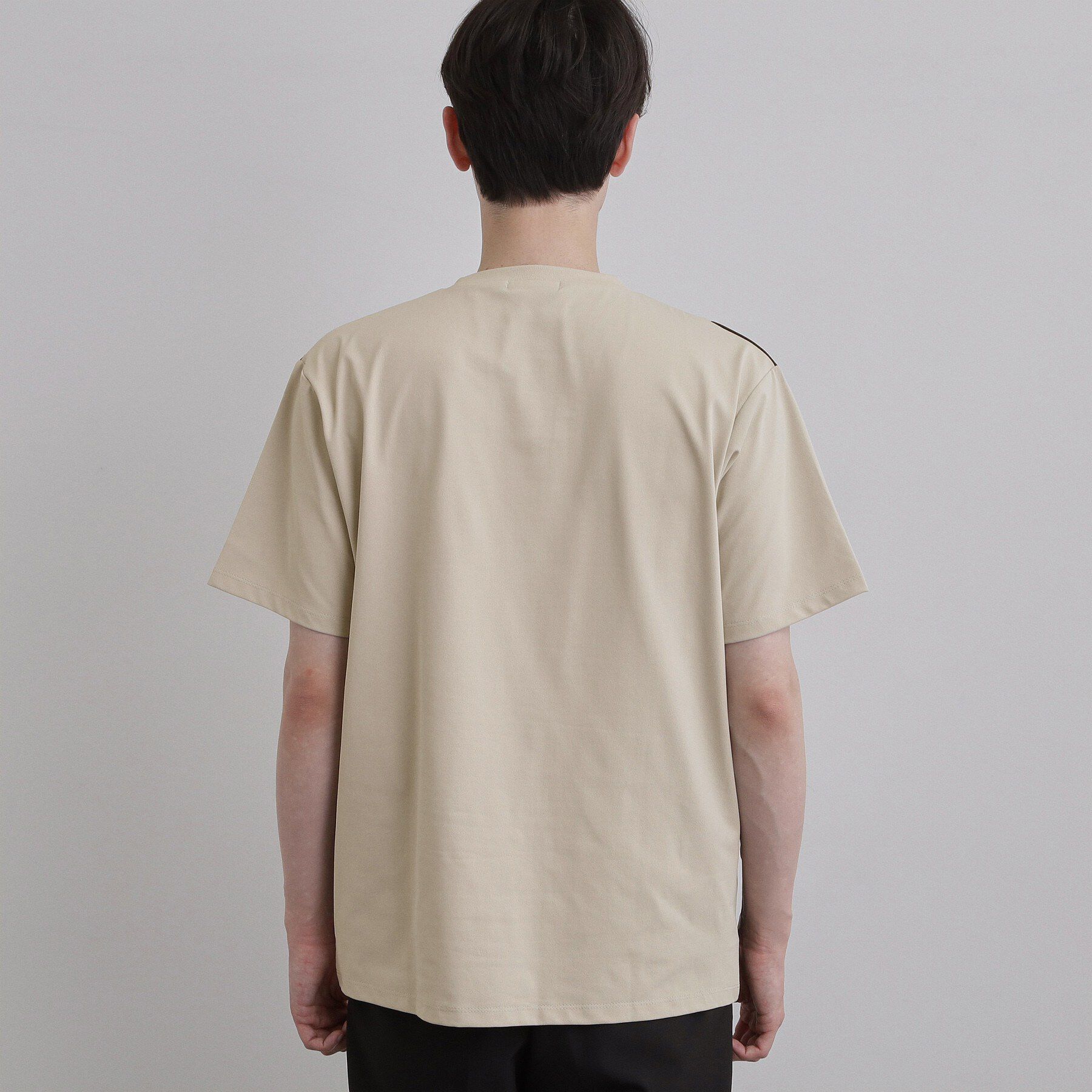 tk.TAKEO KIKUCHI「異素材切替Tシャツ」|Tシャツ・カットソー|