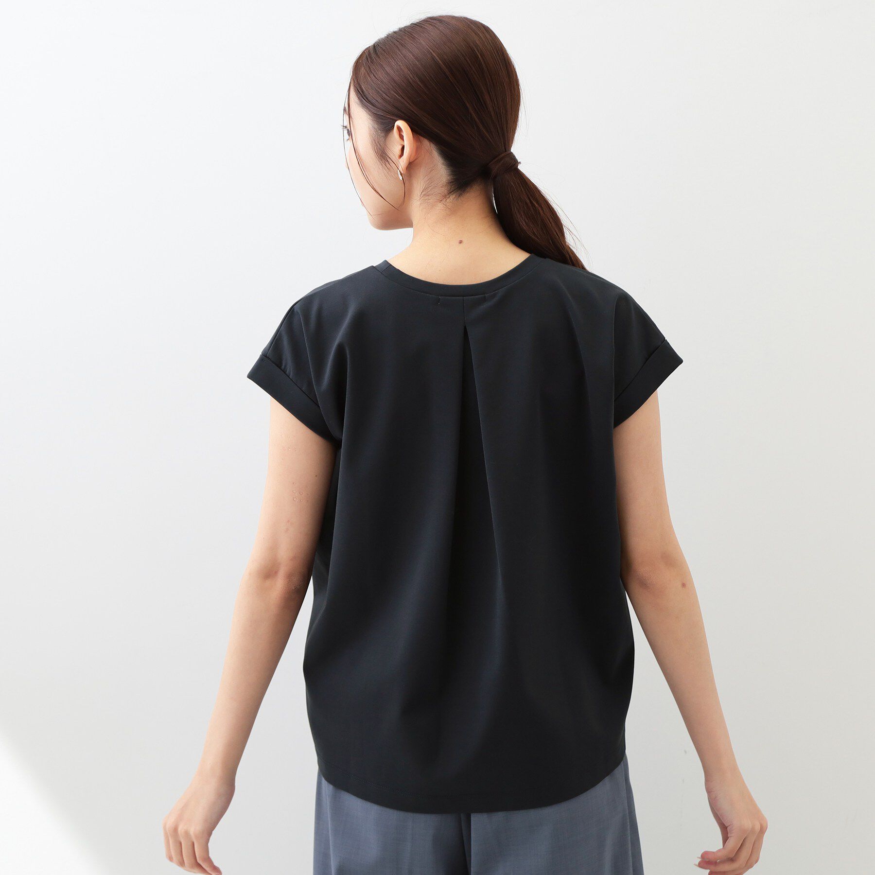 index「【接触冷感／UV】ワンポイント刺繍Tシャツ《7col／XS~3L／洗濯機OK》」|Tシャツ・カットソー|