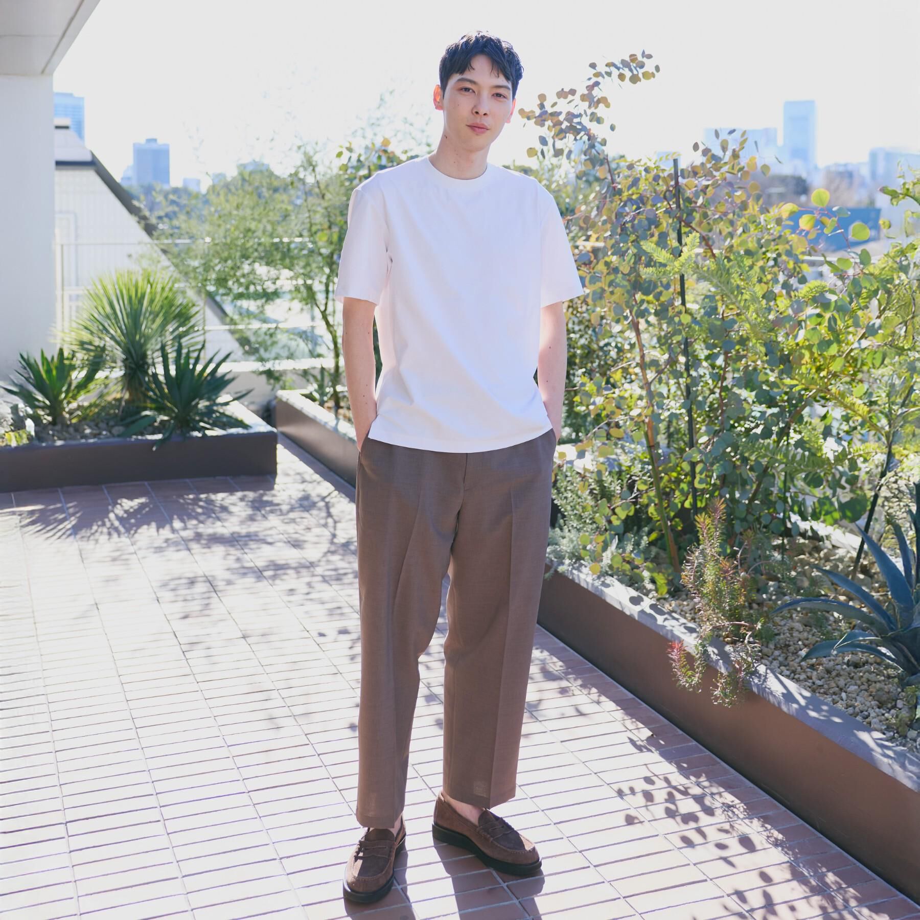 THE SHOP TK「【新色追加＆再入荷!!】【接触冷感/吸水速乾/UVカット/透け防止/遮熱】BO-NO TEE/ボーノ」|Tシャツ・カットソー|