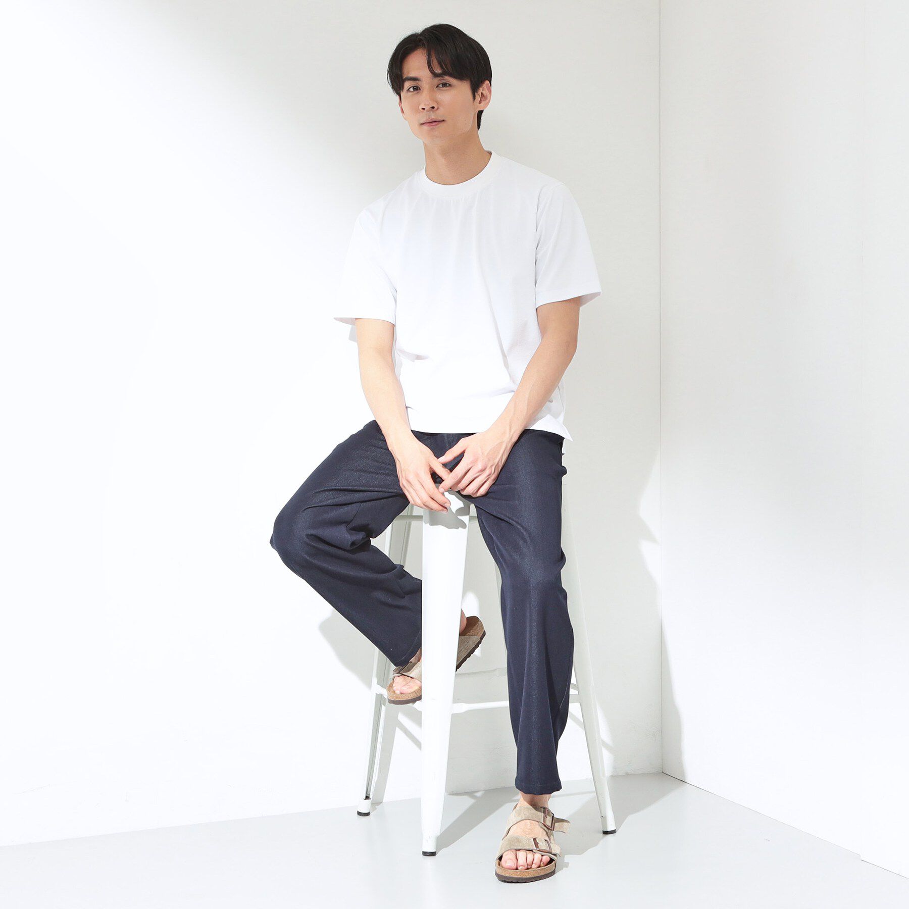 THE SHOP TK「【新色追加＆再入荷!!】【接触冷感/吸水速乾/UVカット/透け防止/遮熱】BO-NO TEE/ボーノ」|Tシャツ・カットソー|