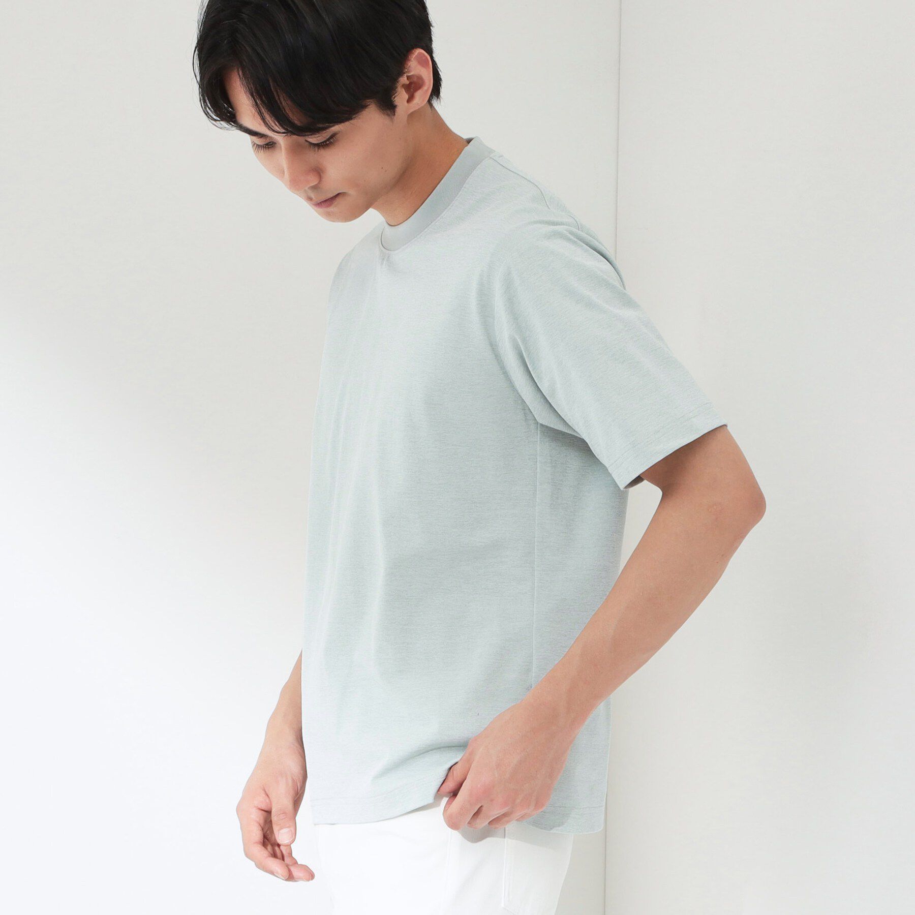 THE SHOP TK「【新色追加＆再入荷!!】【接触冷感/吸水速乾/UVカット/透け防止/遮熱】BO-NO TEE/ボーノ」|Tシャツ・カットソー|