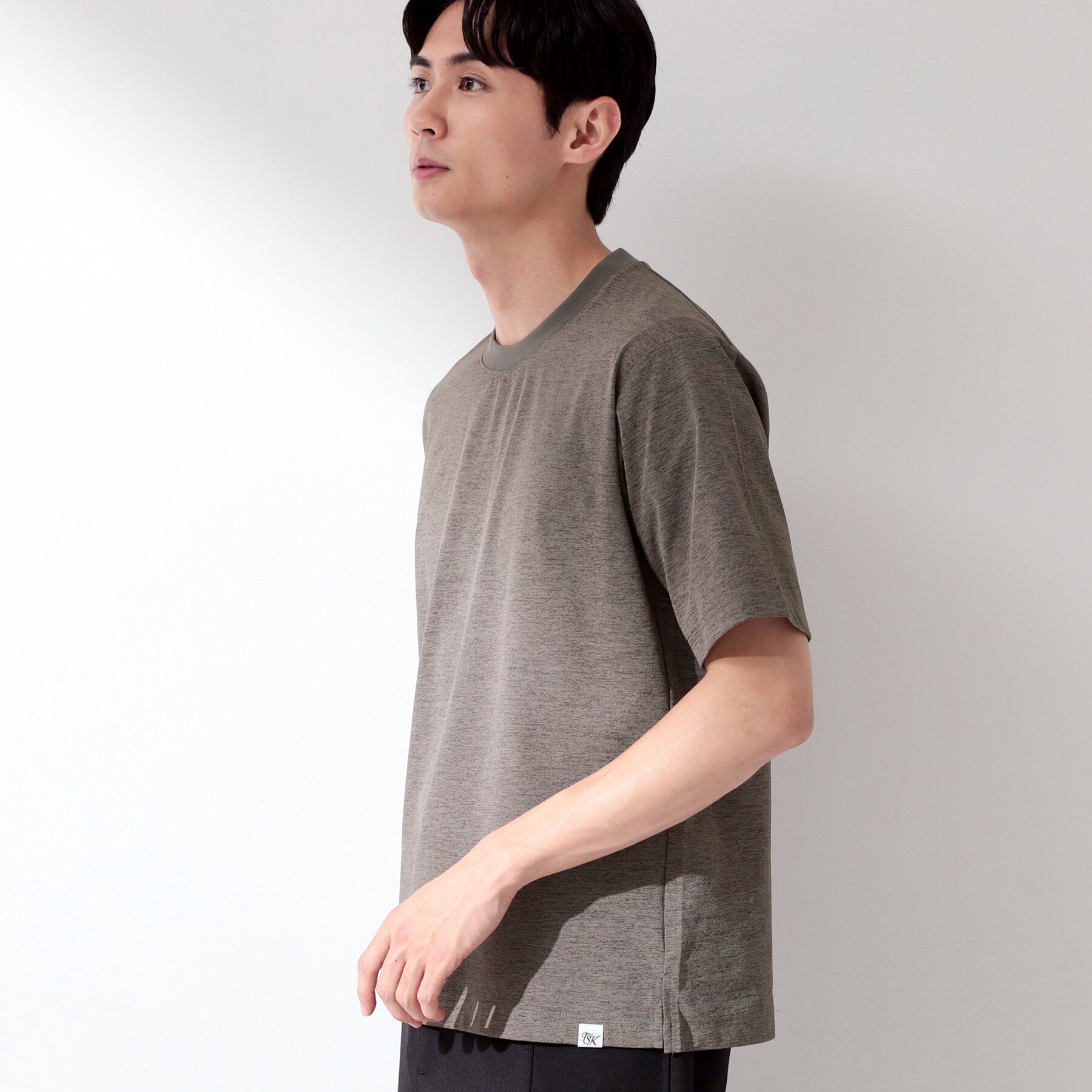 THE SHOP TK「【新色追加＆再入荷!!】【接触冷感/吸水速乾/UVカット/透け防止/遮熱】BO-NO TEE/ボーノ」|Tシャツ・カットソー|