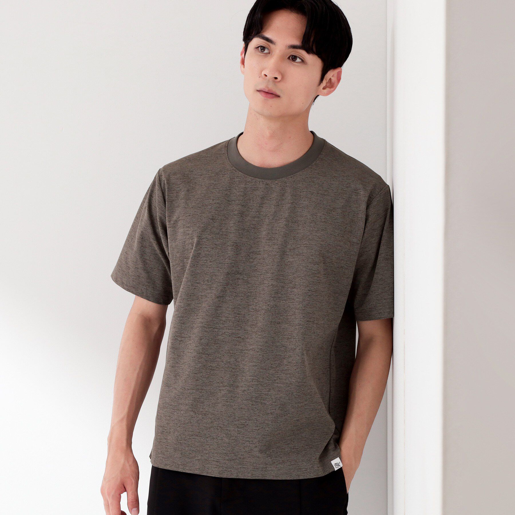 THE SHOP TK「【新色追加＆再入荷!!】【接触冷感/吸水速乾/UVカット/透け防止/遮熱】BO-NO TEE/ボーノ」|Tシャツ・カットソー|
