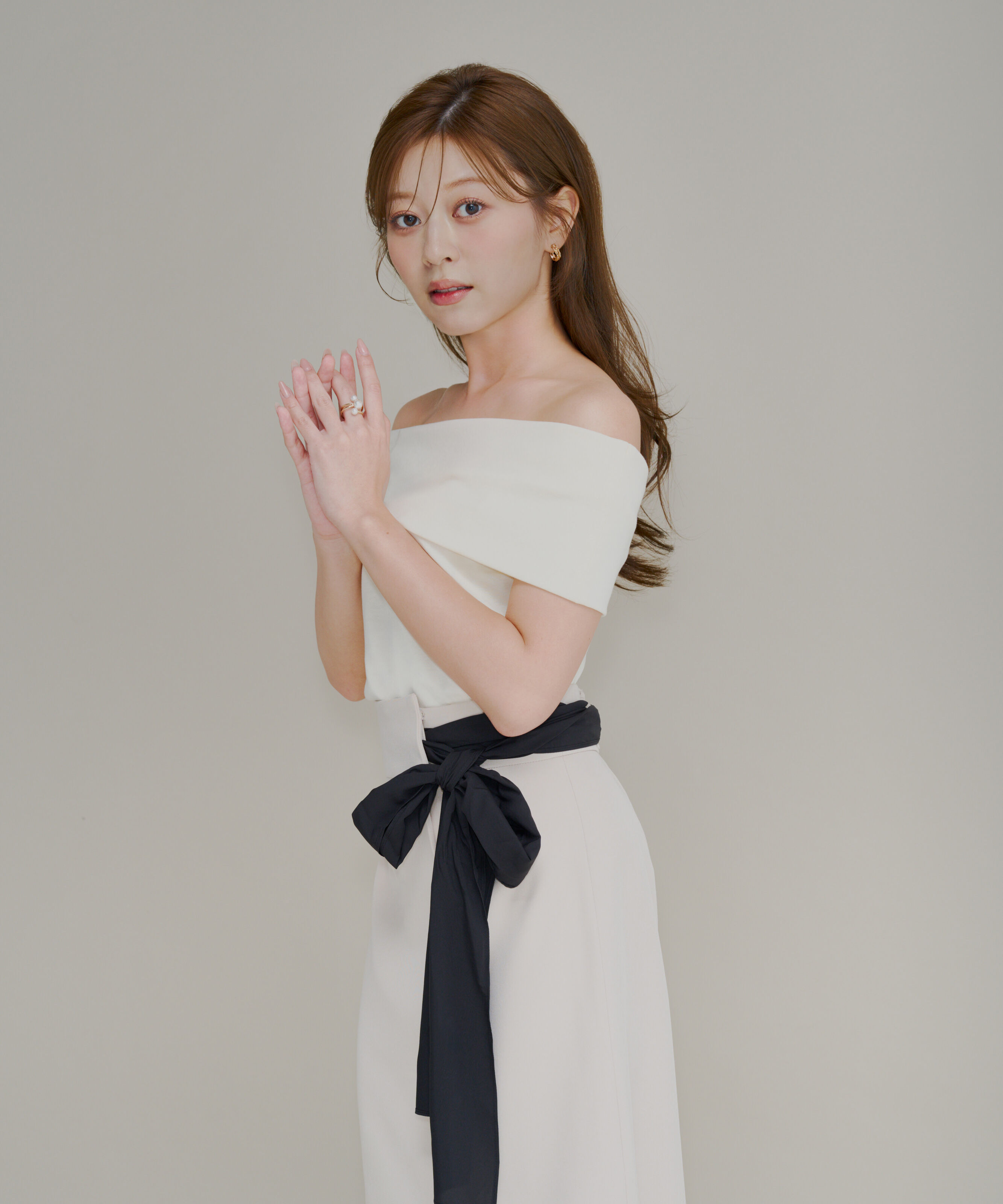 PROPORTION BODY DRESSING「サイドリボンナロースカート」|スカート|