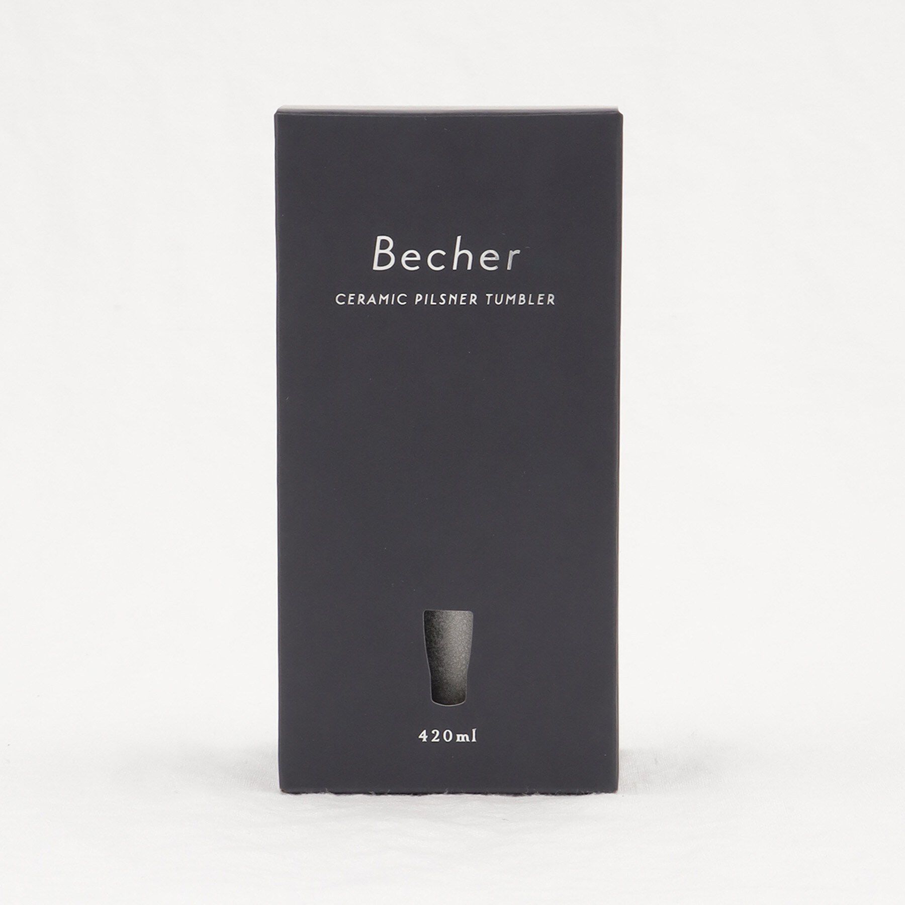 212 KITCHEN STORE「セラミックピルスナータンブラー Becher Silver」|グラス・マグカップ|