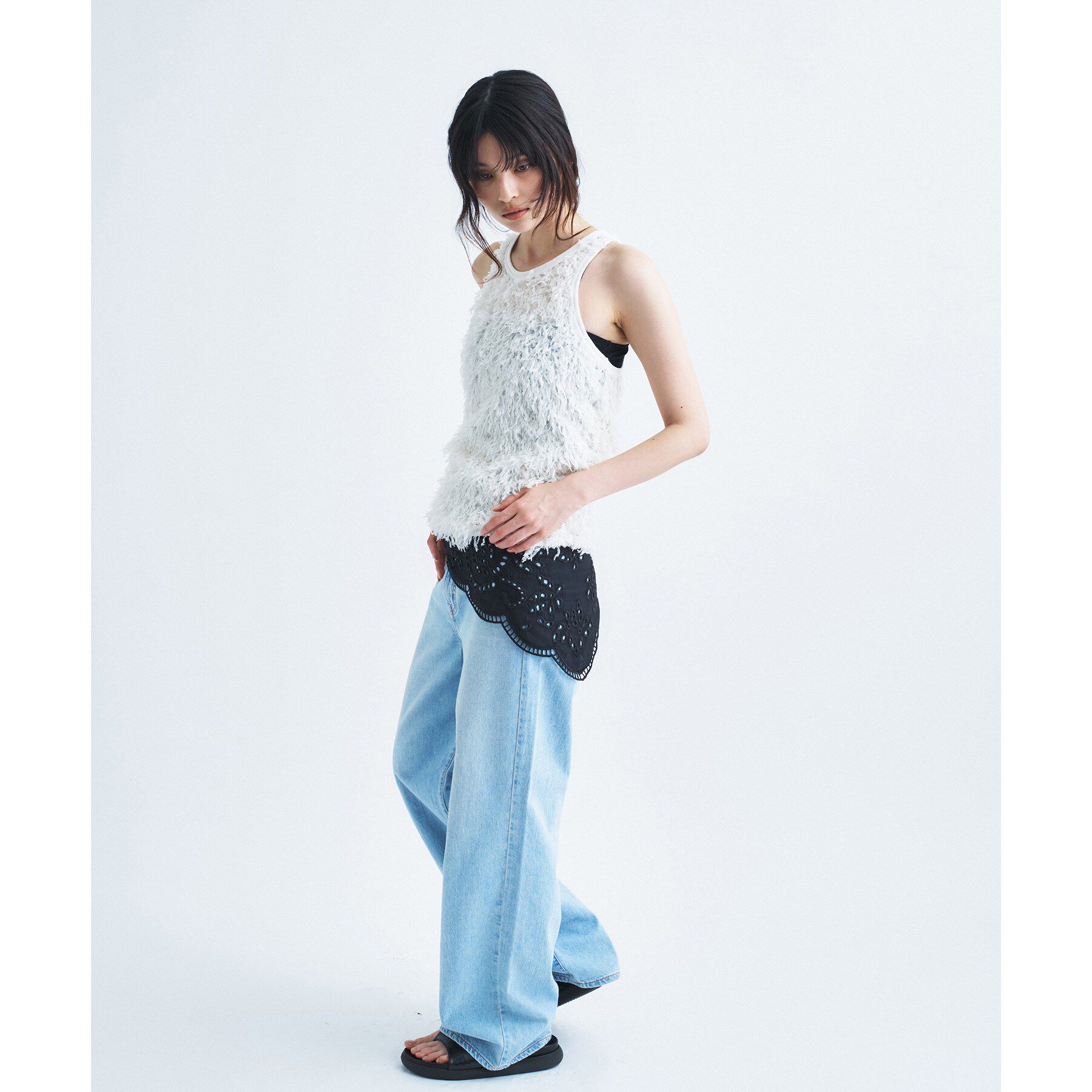 CODE A「PROTAGONISTA｜triangle scarf」|バンダナ・スカーフ|