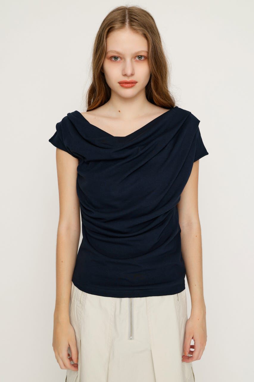 SLY「ONE SHOULDER CUT トップス」|Tシャツ・カットソー|