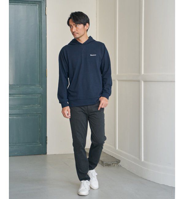 ikka「ブロックインレイＴパーカ」|Tシャツ・カットソー|