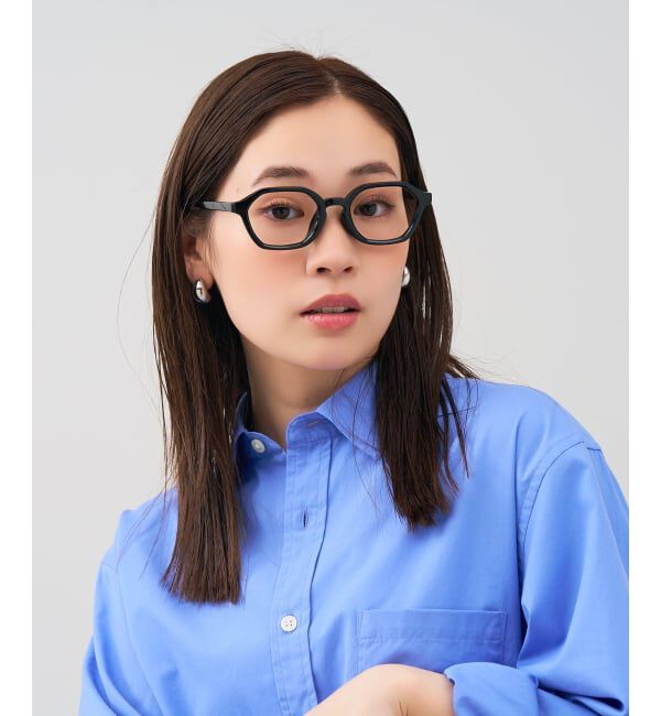  「 ウェリントン型 メガネ | 太縁フレーム 軽量 眼鏡 伊達めがね 度付き メンズ FASHION レンズ交換券付」|メガネ|