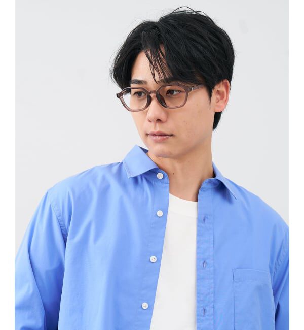 「 ウェリントン型 メガネ | 太縁フレーム 軽量 眼鏡 伊達めがね 度付き メンズ FASHION レンズ交換券付」|メガネ|