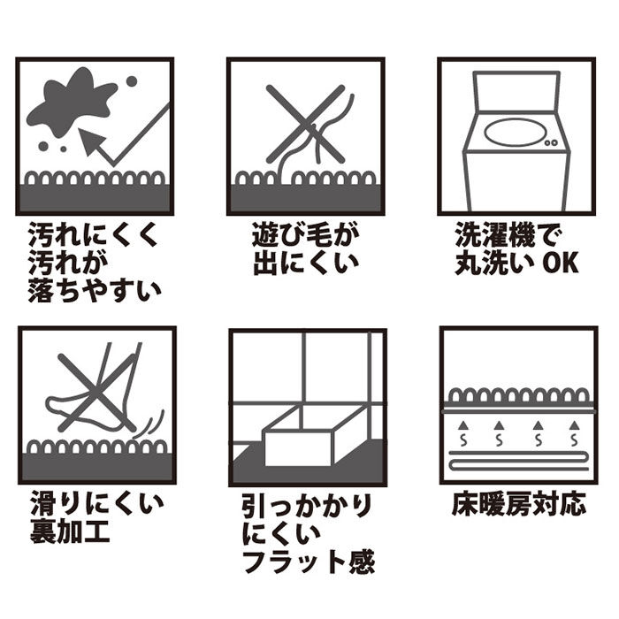 BACKYARD FAMILY「キッチンマット 150cm 通販 マスターキッチンラグ 約 150cm&times;50cm センコー」|その他|