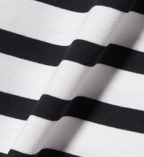 UNITED ARROWS「8分袖 イレギュラー ボーダー カットソー」|Tシャツ・カットソー|