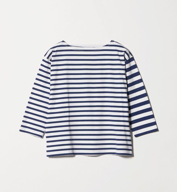 UNITED ARROWS「8分袖 イレギュラー ボーダー カットソー」|Tシャツ・カットソー|