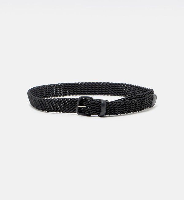 UNITED ARROWS「＜LAIGLON＞ エラスティック ベルト」|ベルト|BLACK