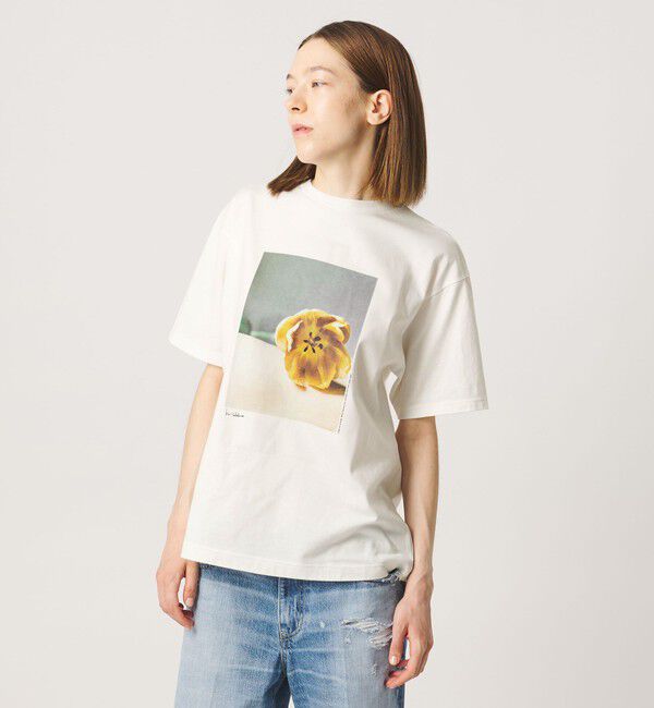 AEWEN MATOPH「＜Kei Sakakura for AEWEN MATOPH＞フォトTシャツ Tulip on body」|Tシャツ・カットソー|