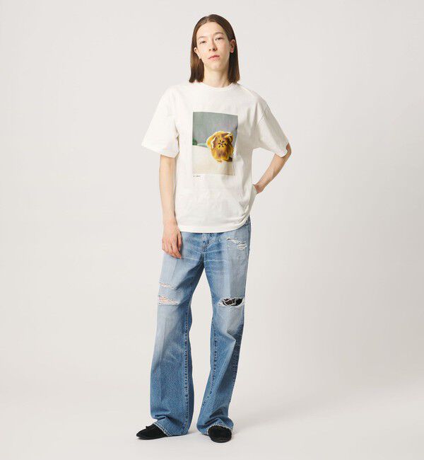 AEWEN MATOPH「＜Kei Sakakura for AEWEN MATOPH＞フォトTシャツ Tulip on body」|Tシャツ・カットソー|