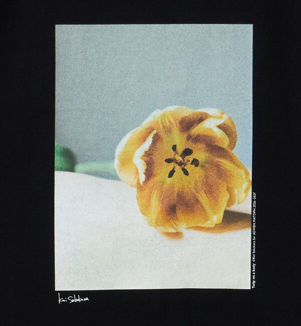 AEWEN MATOPH「＜Kei Sakakura for AEWEN MATOPH＞フォトTシャツ Tulip on body」|Tシャツ・カットソー|