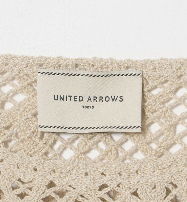 UNITED ARROWS「スパンコール エンブロイダリー プルオーバー ニット ‐ウォッシャブル‐」|ニット・セーター|