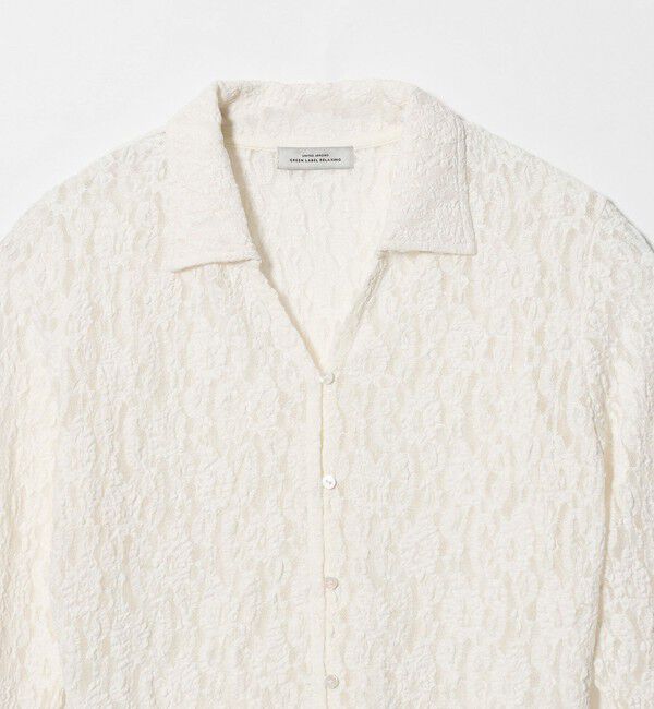 UNITED ARROWS green label relaxing「レース スキッパー カットソー」|Tシャツ・カットソー|