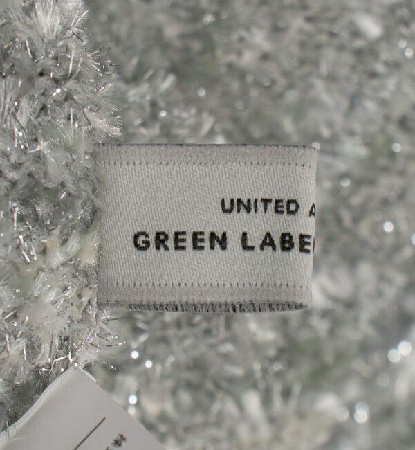 UNITED ARROWS green label relaxing「メタリック ニット キャミソール」|ニット・セーター|