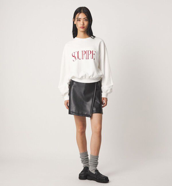 EMMEL REFINES「＜EMMEL REFINES＞EM ロゴ ボクシー スウェット」|Tシャツ・カットソー|