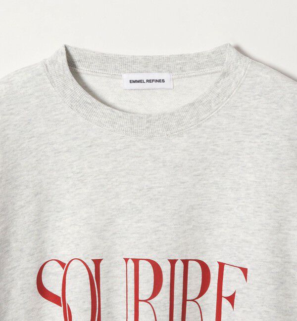 EMMEL REFINES「＜EMMEL REFINES＞EM ロゴ ボクシー スウェット」|Tシャツ・カットソー|