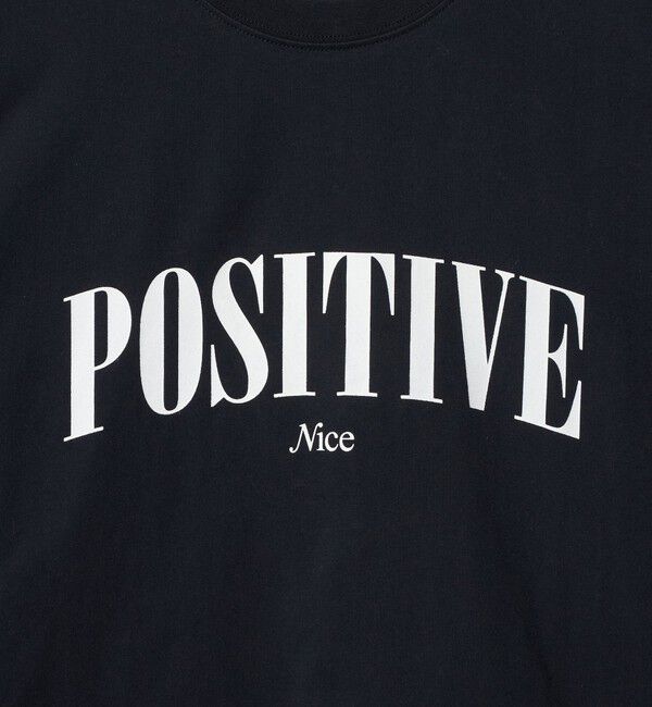 NICE WEATHER「＜NICE WEATHER＞POSITIVE ロングスリーブTシャツ」|Tシャツ・カットソー|