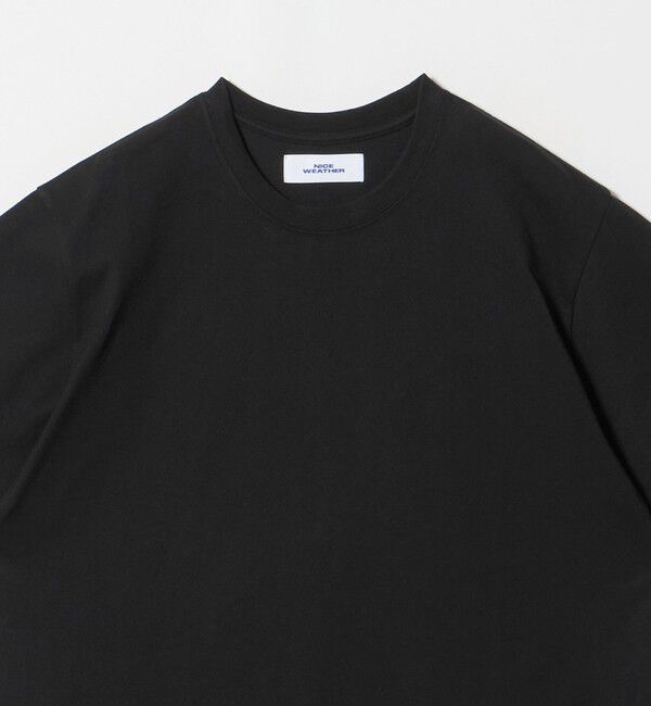 NICE WEATHER「＜NICE WEATHER＞ソリッド ショートスリーブ Tシャツ」|Tシャツ・カットソー|