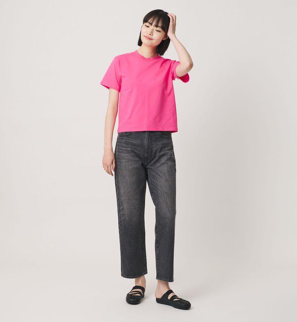 NICE WEATHER「＜NICE WEATHER＞ソリッド ショートスリーブ Tシャツ」|Tシャツ・カットソー|