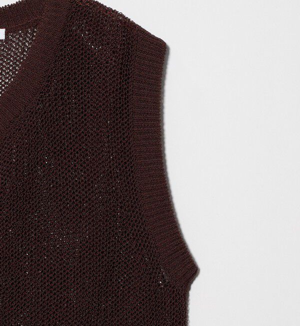 BEAUTY&YOUTH UNITED ARROWS「フロントボタン ノースリーブニット プルオーバー」|ベスト・ジレ|