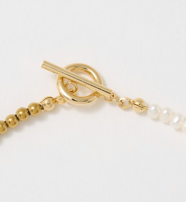 BEAUTY&YOUTH UNITED ARROWS「【WEB限定】＜Causerie＞淡水パールコンビ ネックレス」|ネックレス|