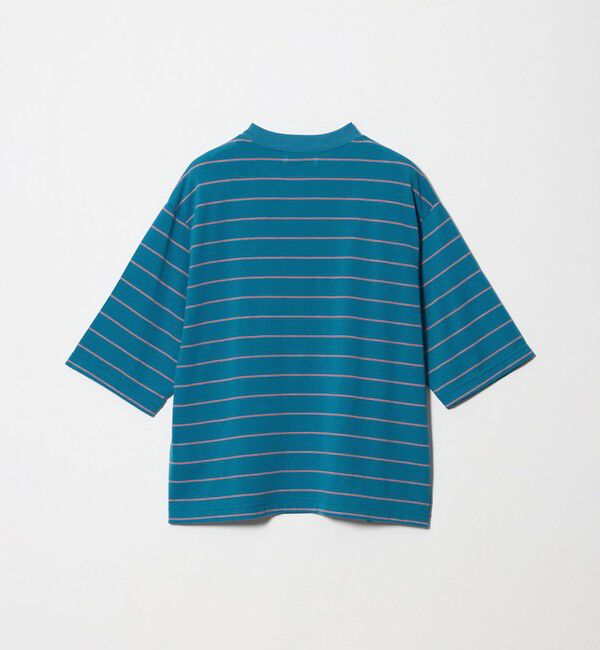 BEAUTY&YOUTH UNITED ARROWS「コットンポリエステル ボーダー ハーフスリーブTシャツ」|Tシャツ・カットソー|