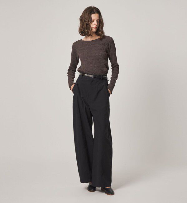 STEVEN ALAN「＜Steven Alan＞シュリンクレース クルーネック プルオーバー」|Tシャツ・カットソー|