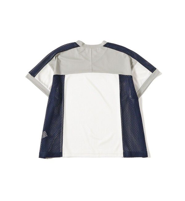 Ray BEAMS 「メッシュ キリカエ ビッグ Tシャツ」|Tシャツ・カットソー|