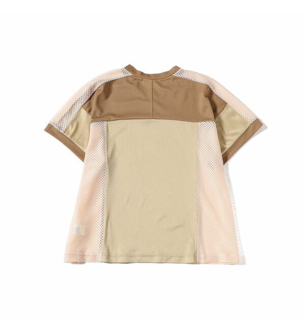 Ray BEAMS 「メッシュ キリカエ ビッグ Tシャツ」|Tシャツ・カットソー|