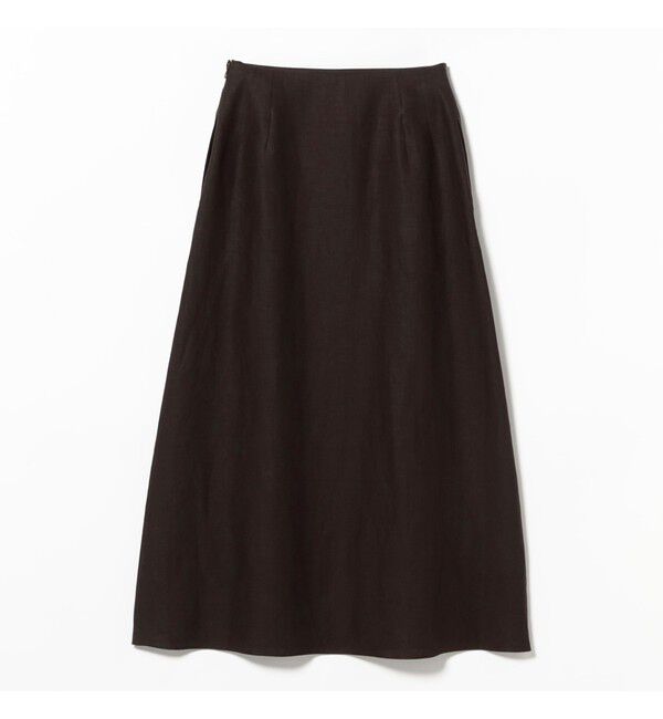 Demi-Luxe BEAMS 「シンプル リネン スカート .M」|スカート|