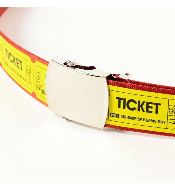 BEAMSBOY「【別注】PIKE / TICKET BELT」|ベルト|