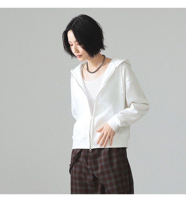 BEAMSBOY「【別注】HEAR MY NAME &times; maturely / プリント ジップ フーディー」|スウェット・ジャージ|