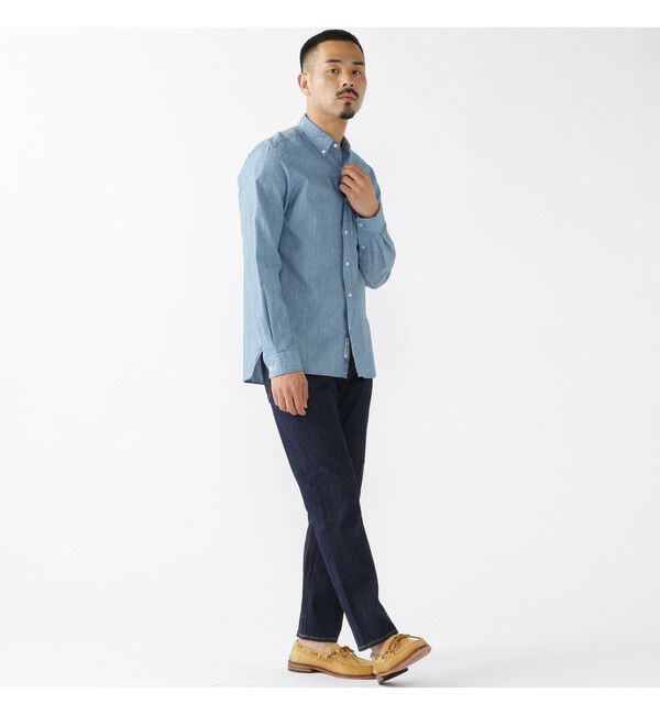 BEAMS PLUS「BEAMS PLUS / シャンブレー ボタンダウン シャツ」|シャツ・ブラウス|