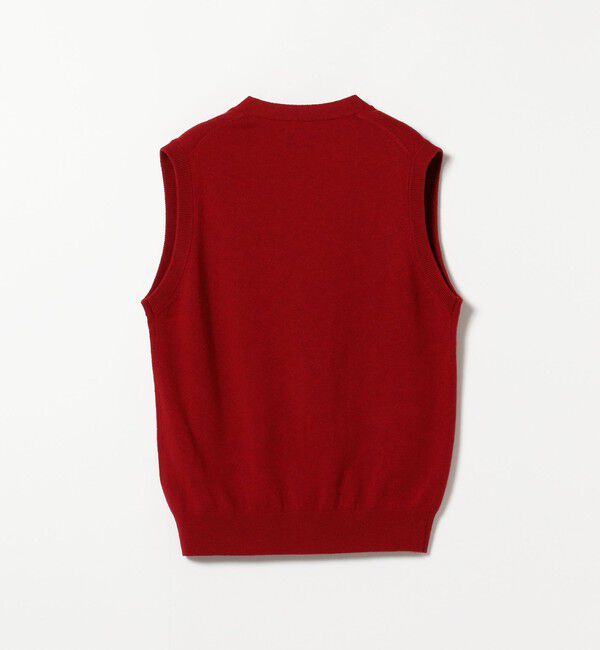 BEAMS PLUS「BEAMS PLUS / Button Knit Vest Solid」|ニット・セーター|