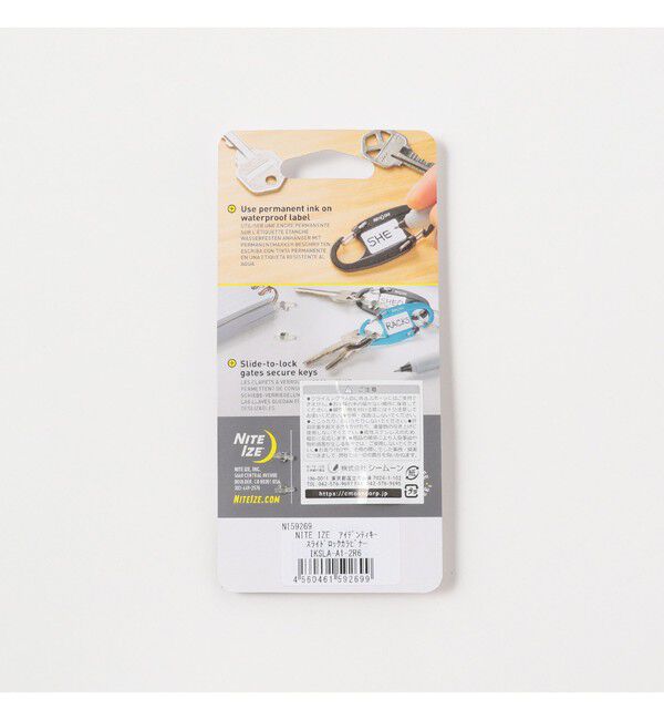 bPr BEAMS「NITE IZE / IDENTIKEY SLIDELOCK(R) DUAL CARABINER」|その他|