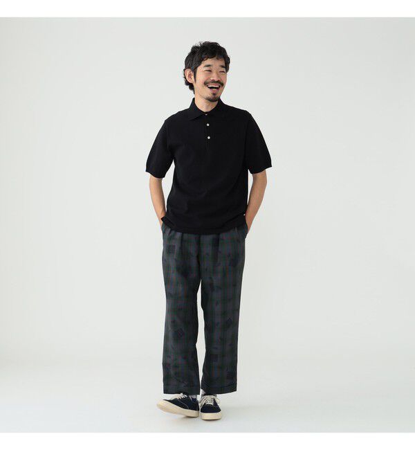BEAMS「BEAMS PLUS / 12ゲージ ニット ポロシャツ」|ポロシャツ|