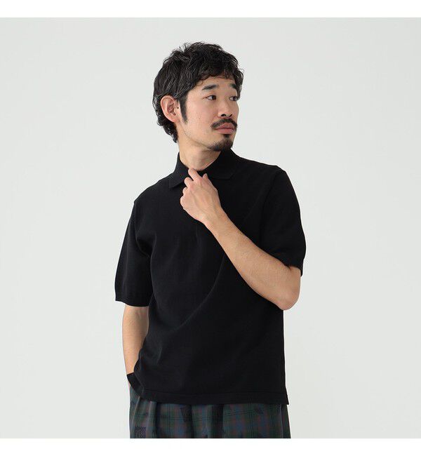 BEAMS「BEAMS PLUS / 12ゲージ ニット ポロシャツ」|ポロシャツ|