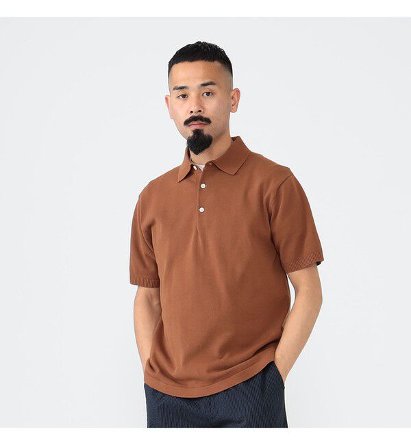 BEAMS「BEAMS PLUS / 12ゲージ ニット ポロシャツ」|ポロシャツ|